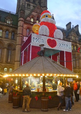 Manchester celebra il Natale